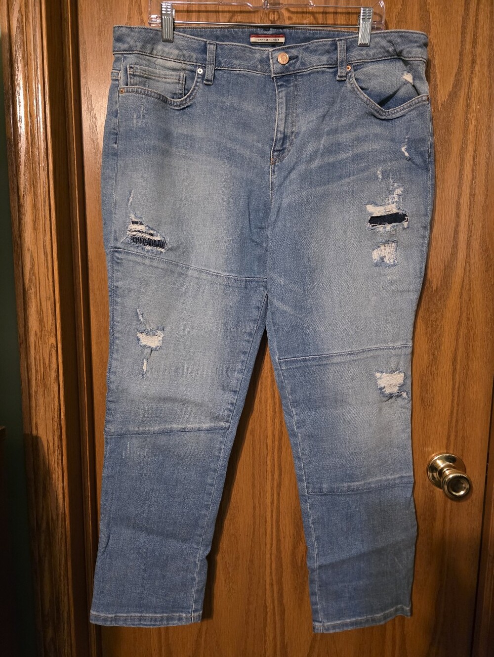 Tommy Hilfiger Classic Distressed Light Blue Women’s Jeans